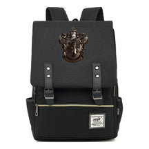 School Of Witchcraft And Wizardry Printed Youth Student Backpack For Men And Women, Casual Belt Buckle, Classic Backpack