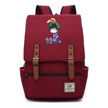 Anime My Heroes Academy Printed Youth School Bag Casual Belt Buckle Classic Backpack