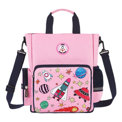 Student Handbag, Canvas Book Bag, Children's Shoulder Bag, Crossbody Bag
