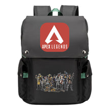 Apex Hero Print Usb Charging Cap Headpiece Student Backpack Leisure Backpack