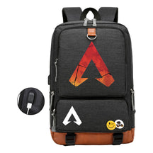 Apex Hero Print Usb Student Backpack Casual Backpack