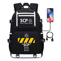 Printed Usb Youth School Bag Leisure Travel Backpack