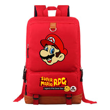 Super Mario Print Youth Student Backpack, Travel Bag, Men's And Women's Backpack