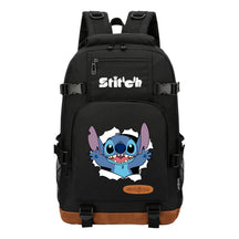 Anime Star Baby Stitch Printed Student Backpack Men And Women's Leisure Travel Backpack