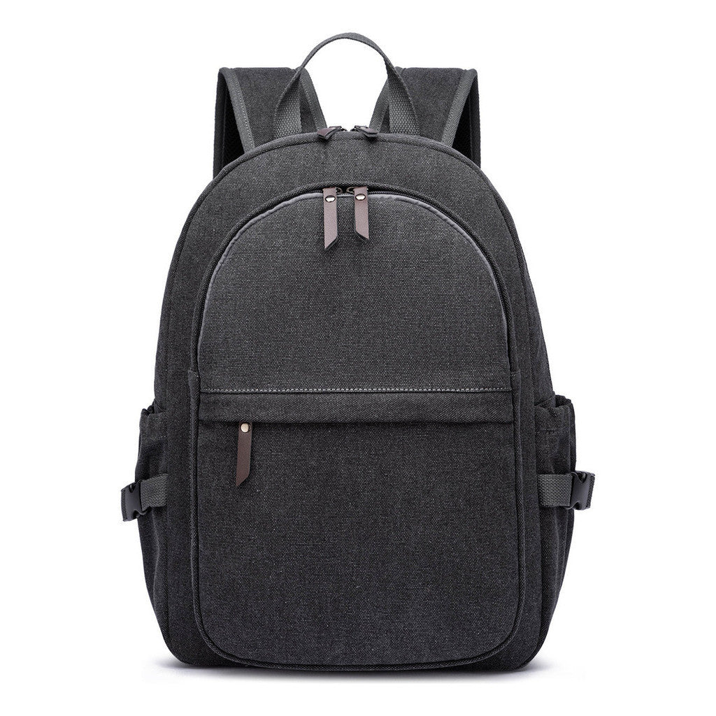 Printed Retro Canvas Youth Student Backpack With Men's And Women's Casual Woven Straps And Backpacks