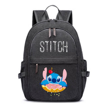 Anime Star Baby Stitch Printed Youth Student Backpack For Men And Women With Casual Woven Straps Backpack