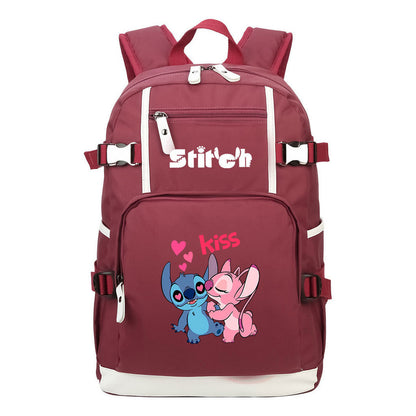 Printed Teenage Student Backpack, Leisure Travel Backpack