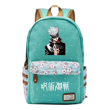 Cartoon Teenage Girl Student Backpack For Men And Women Casual Canvas Backpack