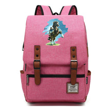 Game Zelda Printed Youth Student Backpack For Men And Women, Casual Belt Buckle, Classic Backpack