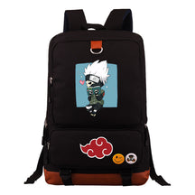 Cartoon Naruto Uchibo Youth Student School Bag Large Capacity Travel Bag Men's And Women's Backpack