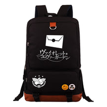 Violet Eternal Garden Printed Youth Student School Bag Large Capacity Travel Bag Men's And Women's Backpack