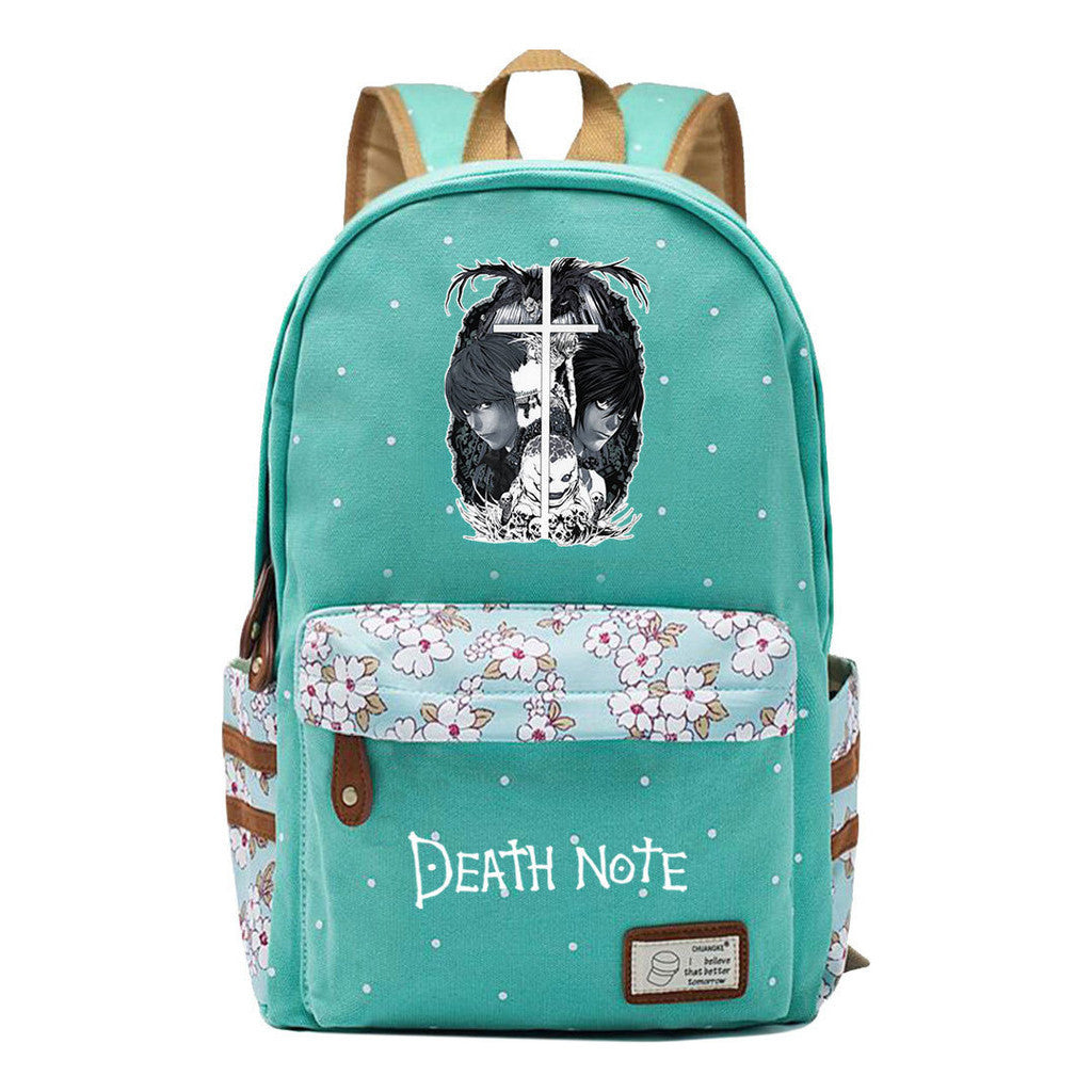 Death Note Night God Moon Youth Girl Student School Bag Leisure Backpack