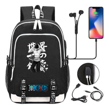 Anime Pirate Wang Lufei Youth Student School Bag Usb Men's And Women's Leisure Backpack