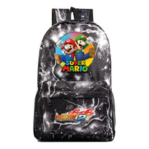 Super Mario Starry Sky Student Backpack For Men And Women's Leisure Travel Backpack