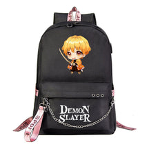Cartoon Ribbon Youth Student School Bag Men's And Women's Leisure Travel Backpack