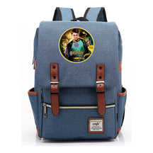 School Of Witchcraft And Wizardry Printed Youth School Bag Casual Belt Buckle Classic Backpack