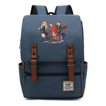 School Of Witchcraft And Wizardry Printed Youth Student School Bag Casual Belt Buckle Classic Backpack