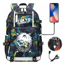 Usb Large Capacity Youth Student Backpack For Leisure Travel Backpack