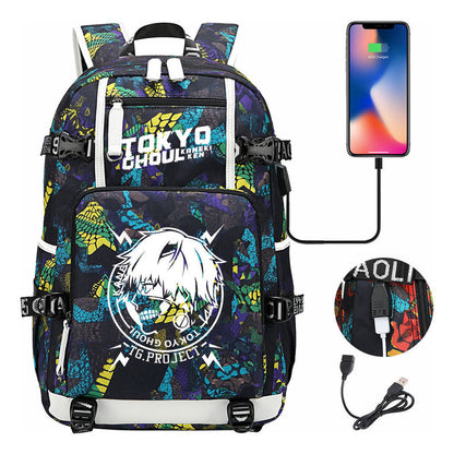 Usb Large Capacity Youth Student Backpack For Leisure Travel Backpack