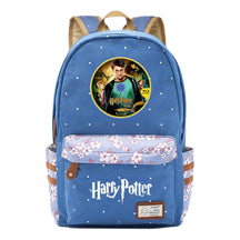 School Of Magic School Teen School Bag Floral Canvas Girl Backpack