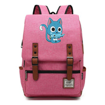 Printed Schoolbag Leisure Belt Buckle Classic Backpack Young Students