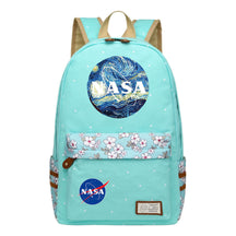 Fashionable Printed Student Backpack From Nasa, Casual Backpack