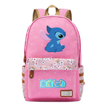 Interstellar Baby Stitch Printed Youth Student Backpack Casual Backpack
