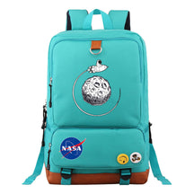 Nasa Fashion Printed Youth Student School Bag Travel Bag Men's And Women's Backpack Travel Backpack
