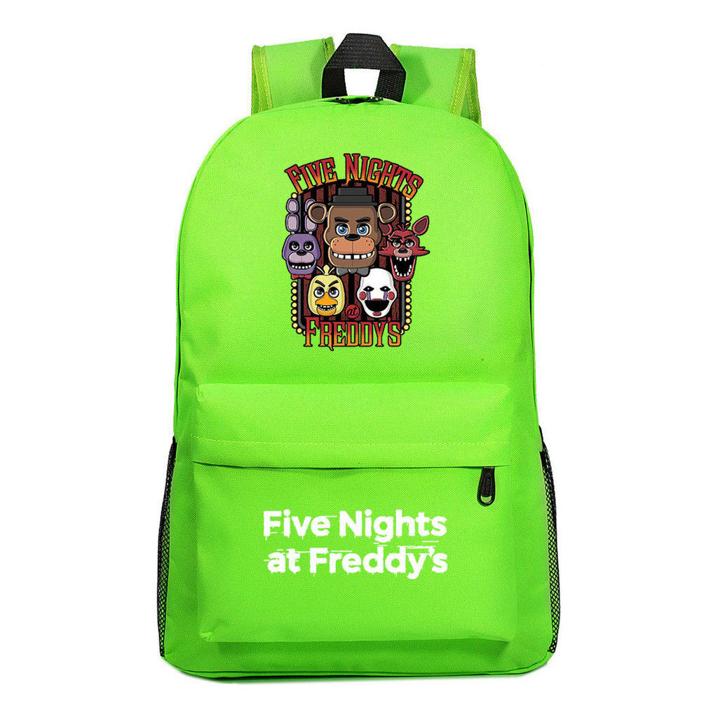 Fashionable Teddy Bear Game, Fashionable Starry Sky Student Backpack, Casual Backpack