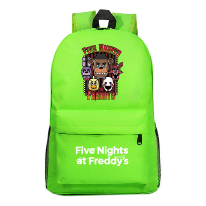 Fashionable Teddy Bear Game, Fashionable Starry Sky Student Backpack, Casual Backpack