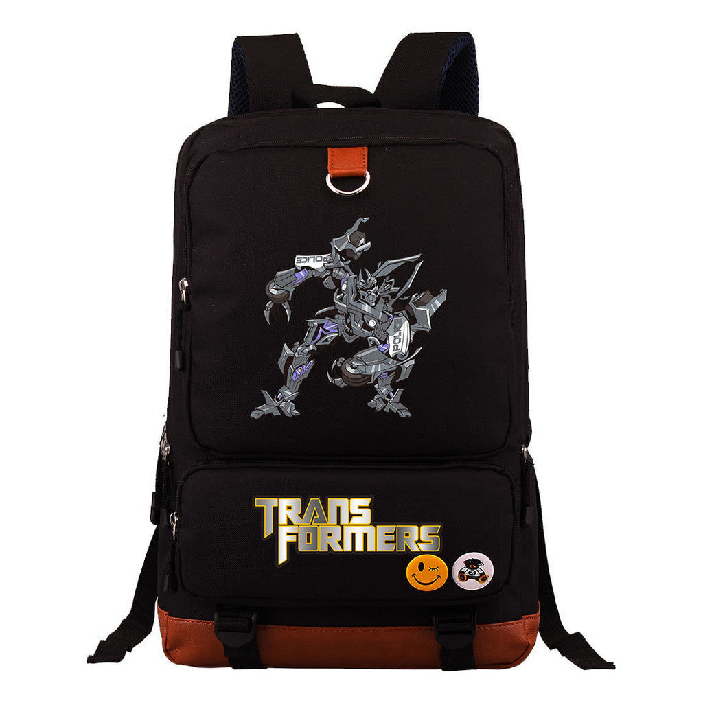 Transforming Mecha Student Backpack, Men's And Women's Backpack, Travel Bag