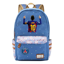 Sports Football Star Printed Youth Student Backpack For Men And Women's Leisure Backpack