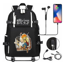 Promised Dream Island Usb Large Capacity Youth Student Backpack For Boys And Girls Leisure Travel Backpack