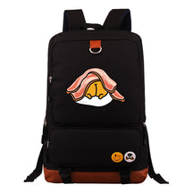 Cartoon Anime Lazy Egg Youth Student Backpack With Large Capacity Travel Bag For Boys And Girls Backpack