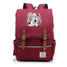 Printed Teenage Student Backpack For Men And Women With Casual Belt Buckle Classic Backpack