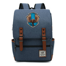 School Of Witchcraft And Wizardry Printed Youth Student Backpack For Men And Women, Casual Belt Buckle, Classic Backpack
