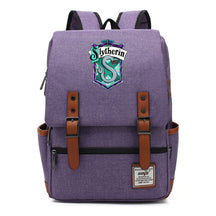 School Of Witchcraft And Wizardry Printed Youth Student School Bag Casual Belt Buckle Classic Backpack