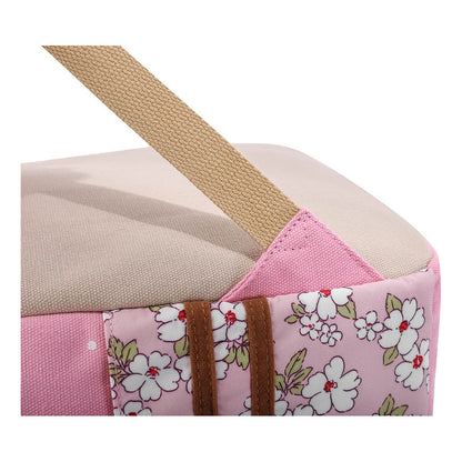 School Of Magic School Teen School Bag Floral Canvas Girl Backpack