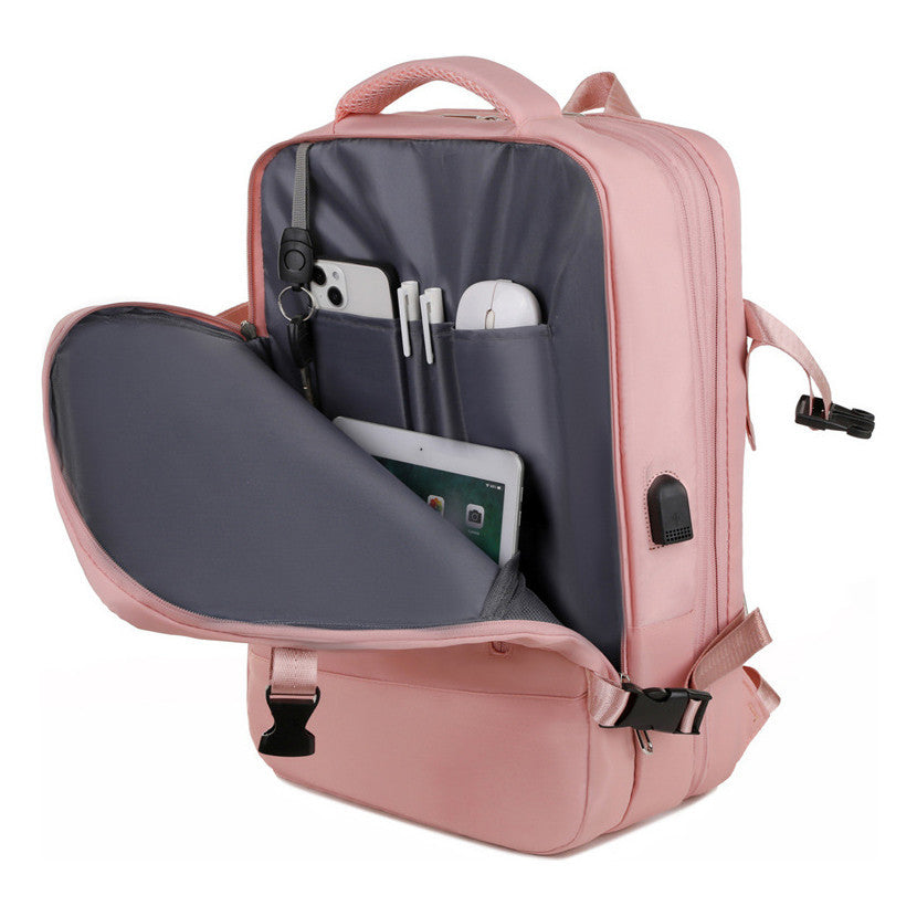 Shoulder Bag For Women With Large Capacity And Multifunctional Luggage, Short Distance Business Travel Bag, Backpack, Lightweight Backpack