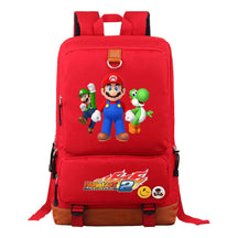 Super Mario Print Youth Student Backpack, Travel Bag, Men's And Women's Backpack