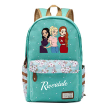 Valley Town Printed Youth School Bag Fashion Casual Backpack