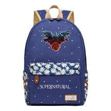 Evil Power Printed Student School Bag Fashion Casual Backpack