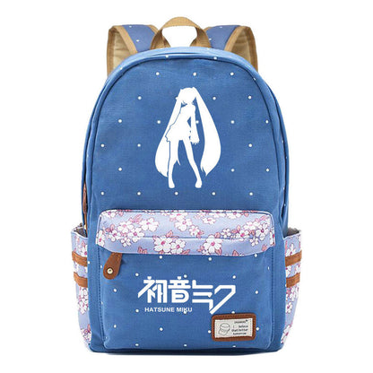 Virtual Music Printed Student Backpack Leisure Backpack