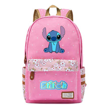 Interstellar Baby Stitch Printed Youth Student Backpack Casual Backpack