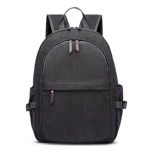 Printed Retro Canvas Youth Student Backpack With Men's And Women's Casual Woven Straps And Backpacks