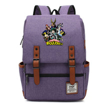 Anime My Heroes Academy Printed Student School Bag For Men And Women Leisure Belt Buckle Classic Backpack