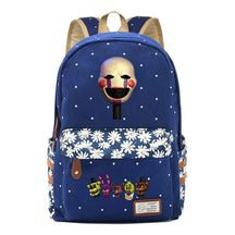 Toy Bear Game Fashion Printed Teenage Girls Student School Bag Men's And Women's Casual Canvas Backpack