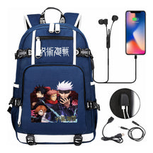 Printed Usb Youth Student Backpack For Men And Women's Leisure Large Capacity Travel Backpack