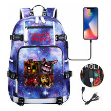 Toy Bear Game Peripheral Usb Youth Student School Bag Leisure Large Capacity Travel Backpack