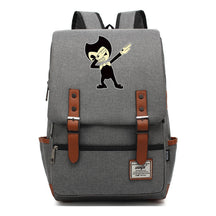 Printed Teenage Student Backpack For Men And Women With Casual Belt Buckle Classic Backpack